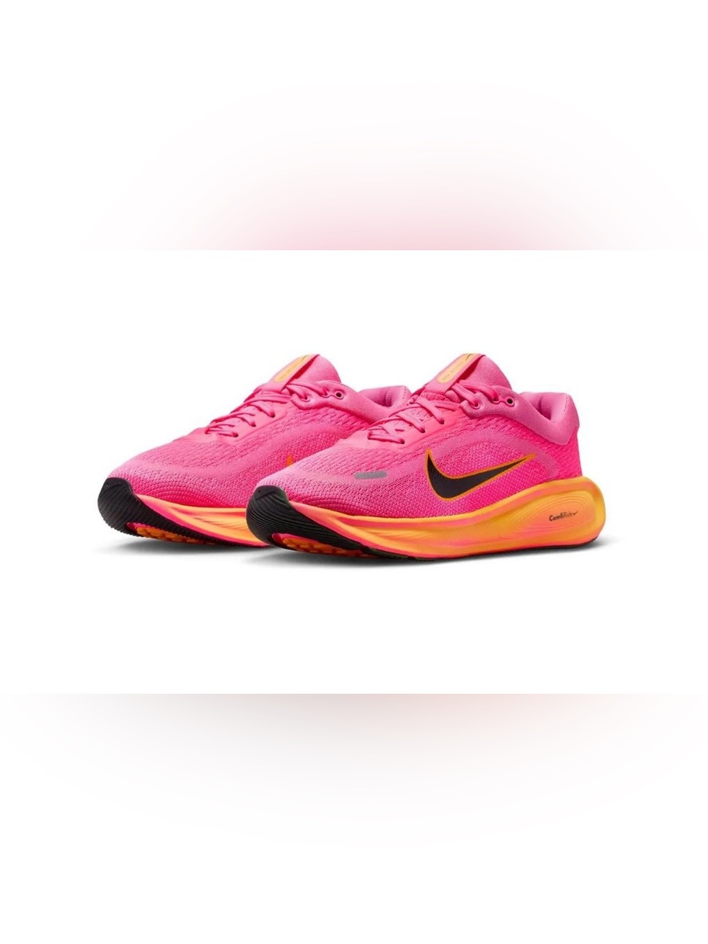 Nike Stellar Ride Running Shoes (Pinksicle/Hyper Pink/Sundial/Blk)Size 5Y NWT